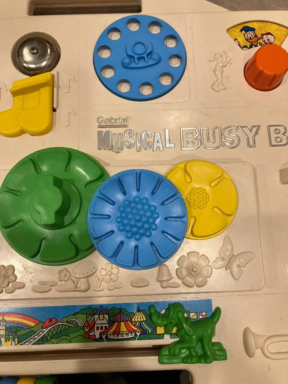 Vintage 1977 Gabriel Disney Baby Busy Board